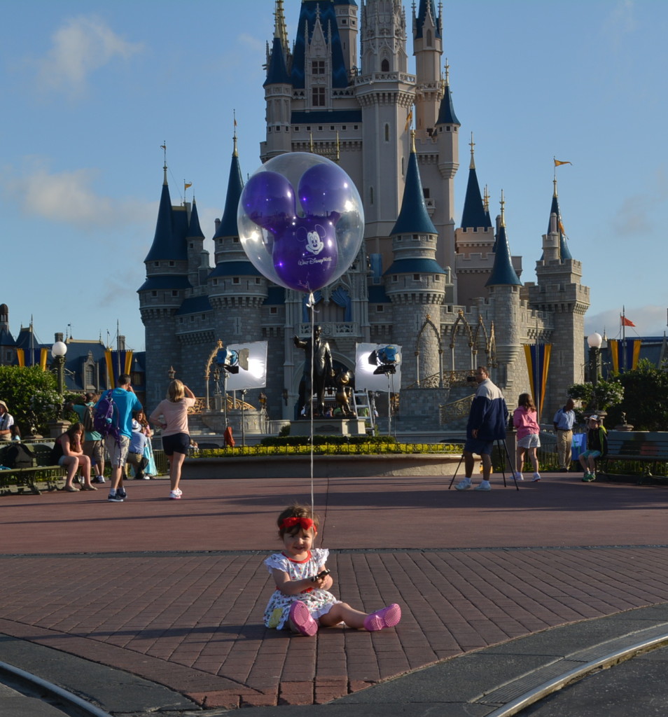 Our little girl, so happy to be in the happiest place on earth!