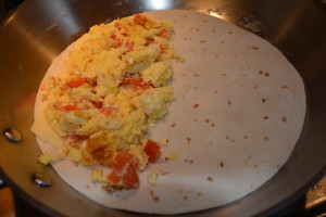 Omelet Breakfast Wrap (6)