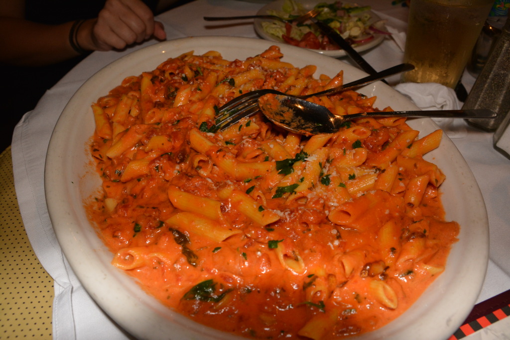 Carmine's Gluten Free Vodka Penne, my favorite!