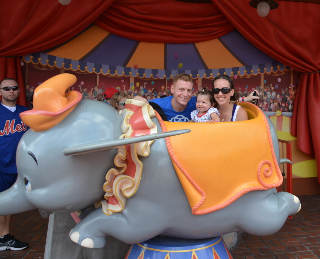 A little pre-lunch Dumbo ride.