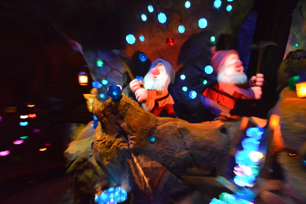 Quick shot on the Seven Dwarfs Mine Train.