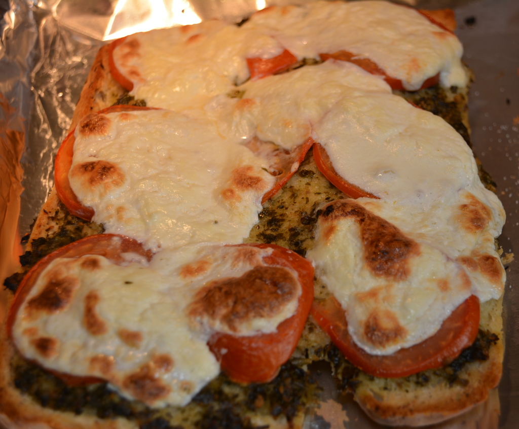 Gluten free focaccia pizza anyone?