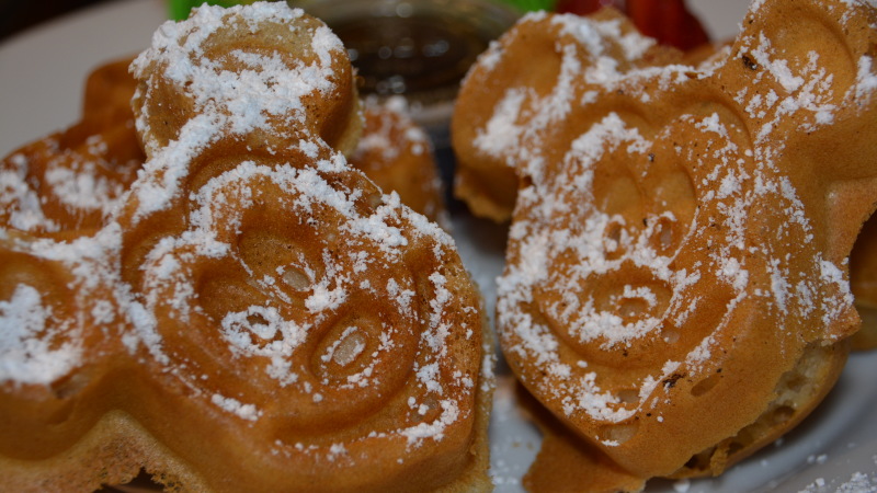 Mickey waffles