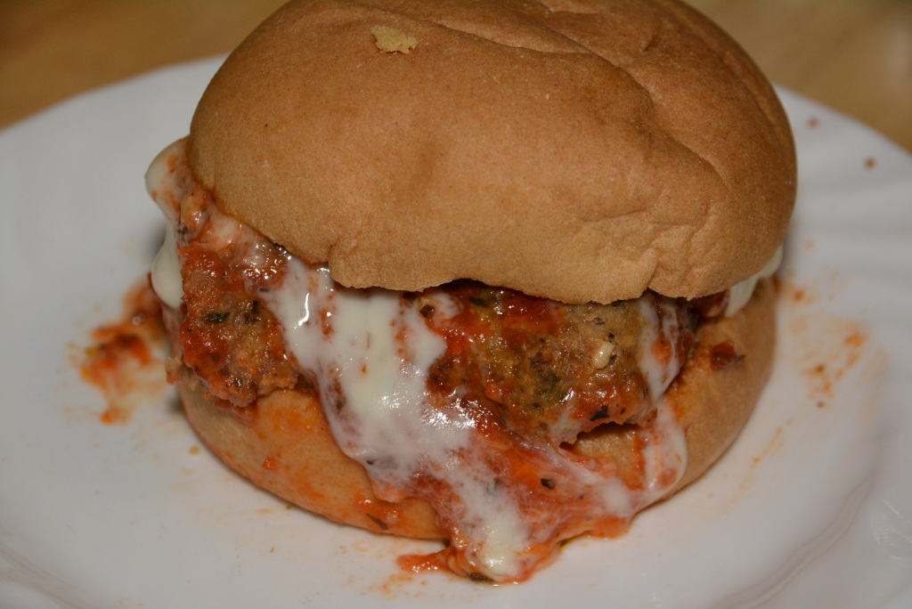 Gluten Free Meatball Sandwich