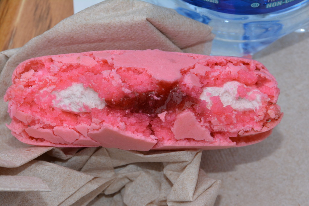 A Gluten Free Strawberry Marshmallow Macaron! 